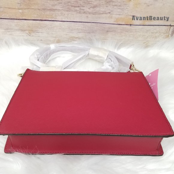 Christmas Present Shop Now!
Kate Spade New Cameron Zip Crossbody Rosso Red - Picture 9 of 10